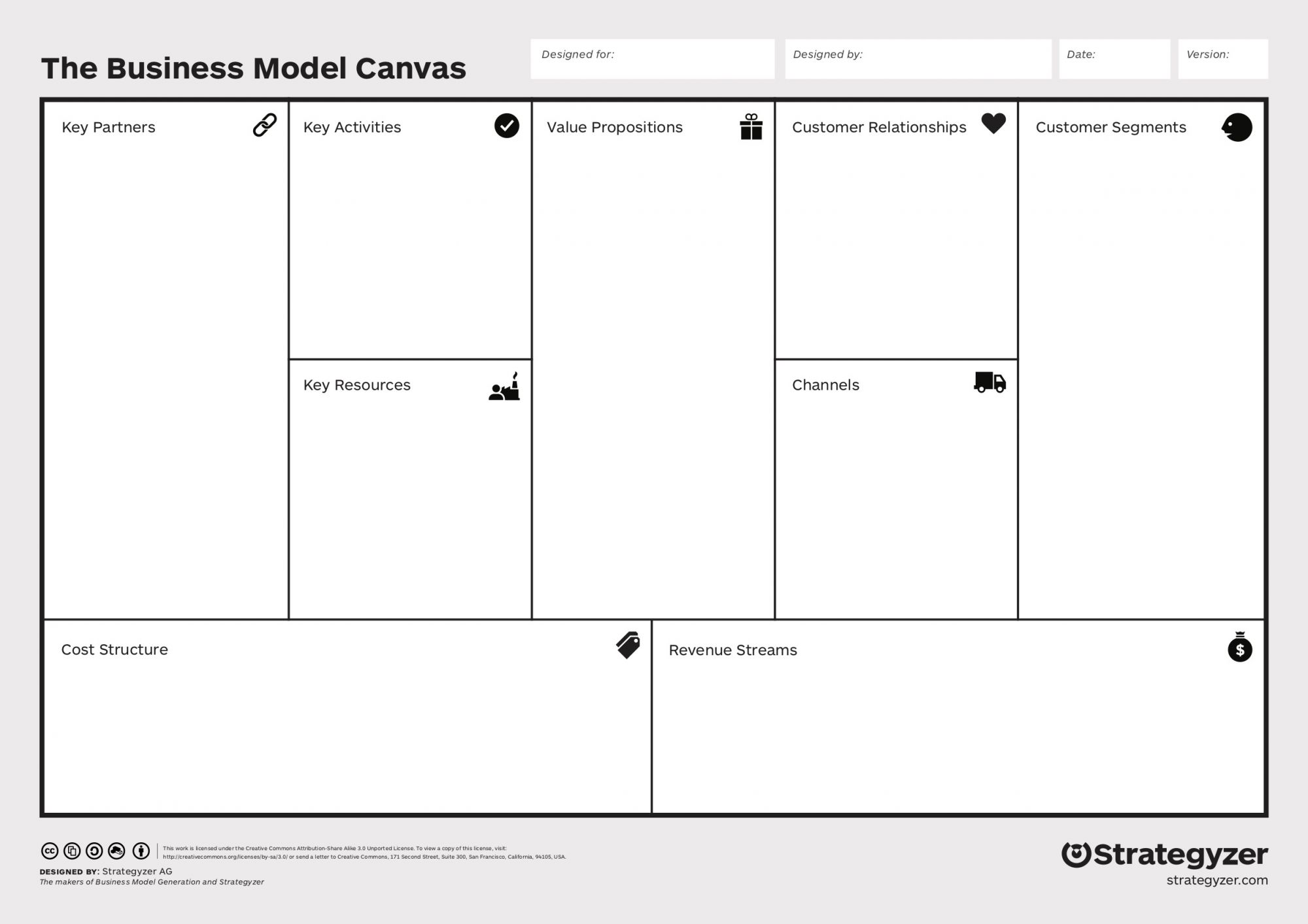 Business Model Canvas - Strategyzer Business Model Canvas - Strategyzer